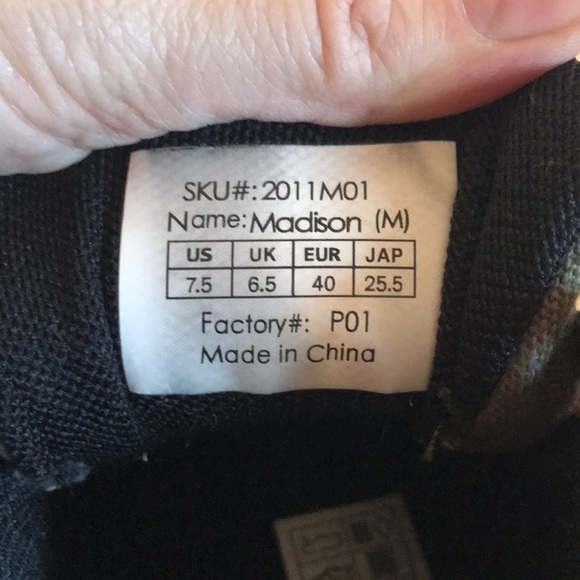 Pony Madison skateboard shoes sneakers black gray orange size 7.5 - Picture 8 of 10